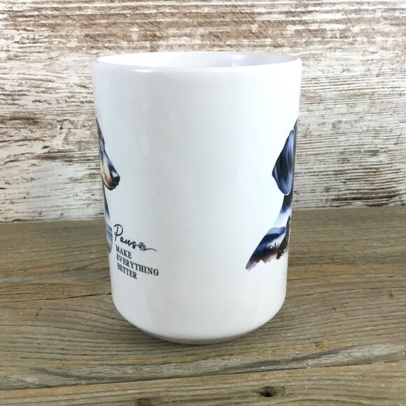 Dachshund Paws Make Everything Better 15 oz Ceramic Coffee Mug - Picture 2 of 3